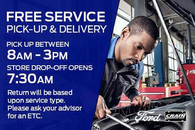 Free Service Pick-Up & Delivery